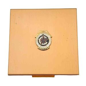 1940's Elgin American Compact Chicago Motor Club Honor Member Powder Compact